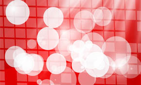 Bokhaa lumined red abstract vector